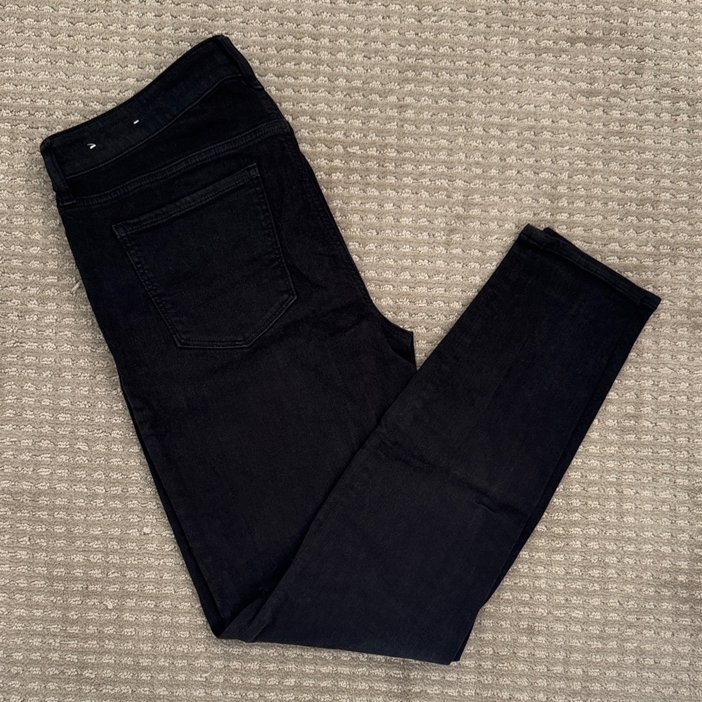 Black Denim Jeggings